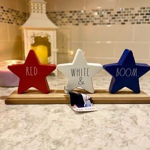 🇺🇸 Rae Dunn Red White and Boom!